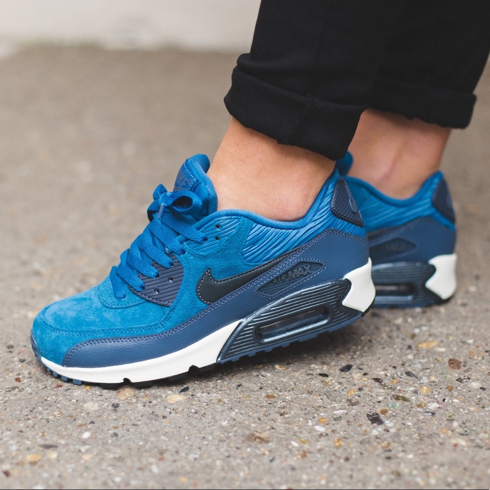 Nike Air Max 90 Leather – Brigade Blue